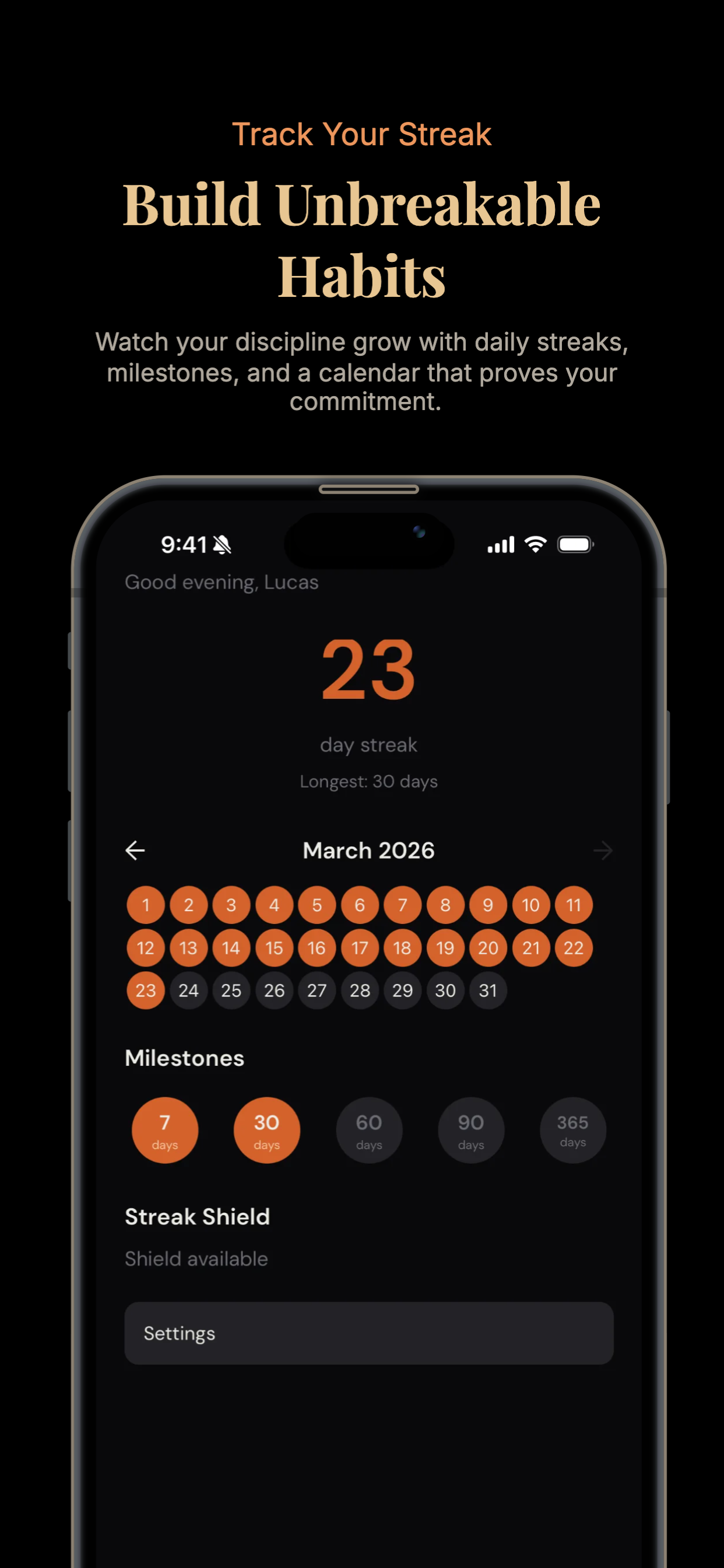 Build Unbrkable Habits